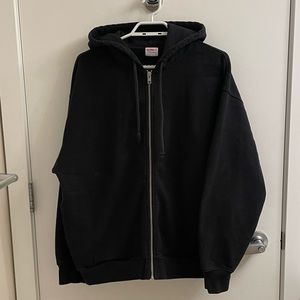 Aritzia TNA Extra Fleece Zip Hoodie